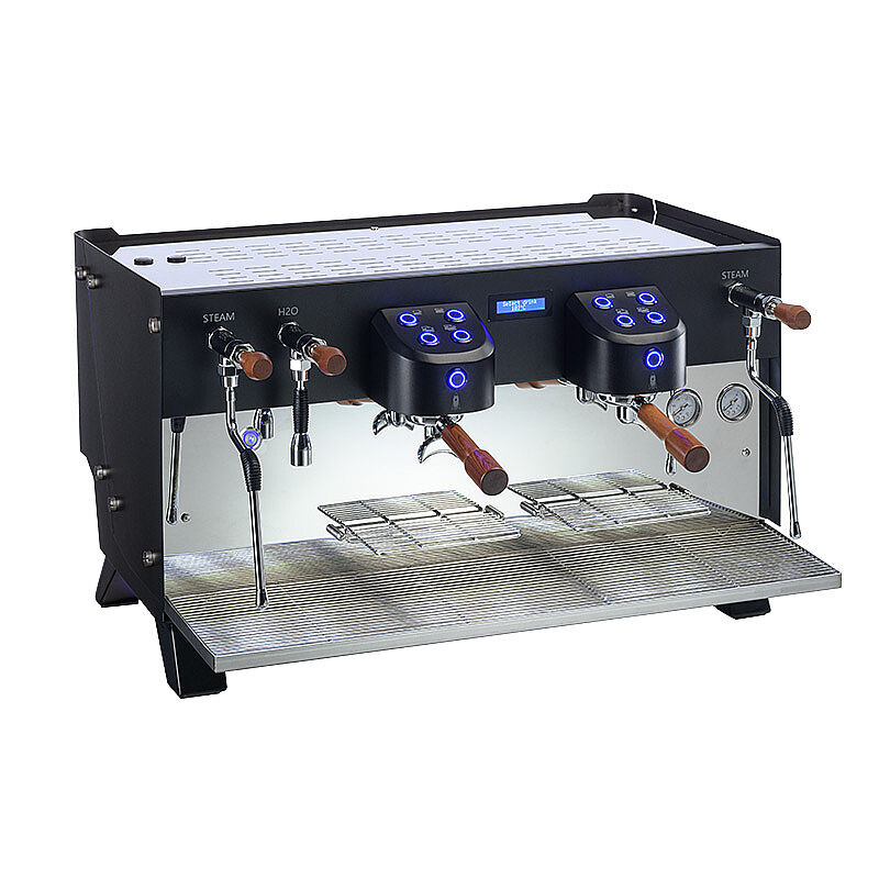 Carimali Glow E2 Tam Otomatik Espresso Kahve Makinesi, 2 Gruplu, Siyah - Görsel 2