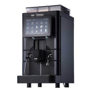 Carimali SilverAce M Brew L Tam Otomatik Espresso Kahve Makinesi, 1 Çekirdek Hazneli, 2 Toz Ürün Hazneli, Siyah
