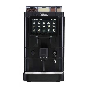 Carimali SilverTwin CARIbrew L Tam Otomatik Espresso Kahve Makinesi, 1 Çekirdek Hazneli, 3 Toz Ürün Hazneli, Silver-Siyah