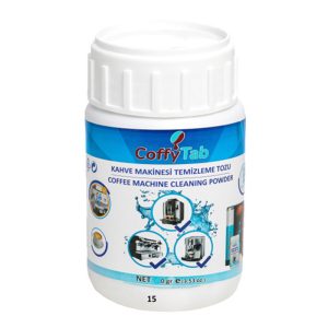 CoffyTab A001-3 Kahve Makinesi Temizleme Tozu, 150 gr