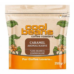 Cool Beans Caramel Aromalı Öğütülmüş Filtre Kahve, 250 gr