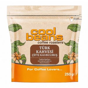 Cool Beans Çifte Kavrulmuş Öğütülmüş Türk Kahvesi, 250 gr