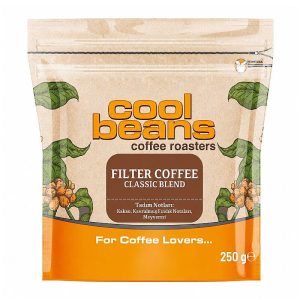 Cool Beans Classic Blend Öğütülmüş Filtre Kahve, 250 gr