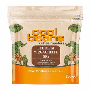 Cool Beans Ethiopia Yirgacheffe Gr2 Kahve Çekirdeği, 250 gr