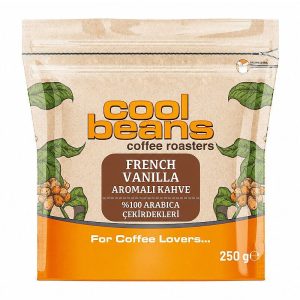 Cool Beans French Vanilla Aromalı Kahve Çekirdeği, 250 gr