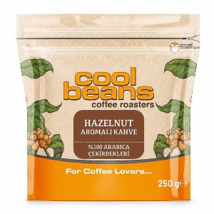Cool Beans Hazelnut Aromalı Kahve Çekirdeği, 250 gr