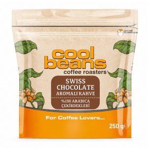 Cool Beans Swiss Chocolate Aromalı Kahve Çekirdeği, 250 gr