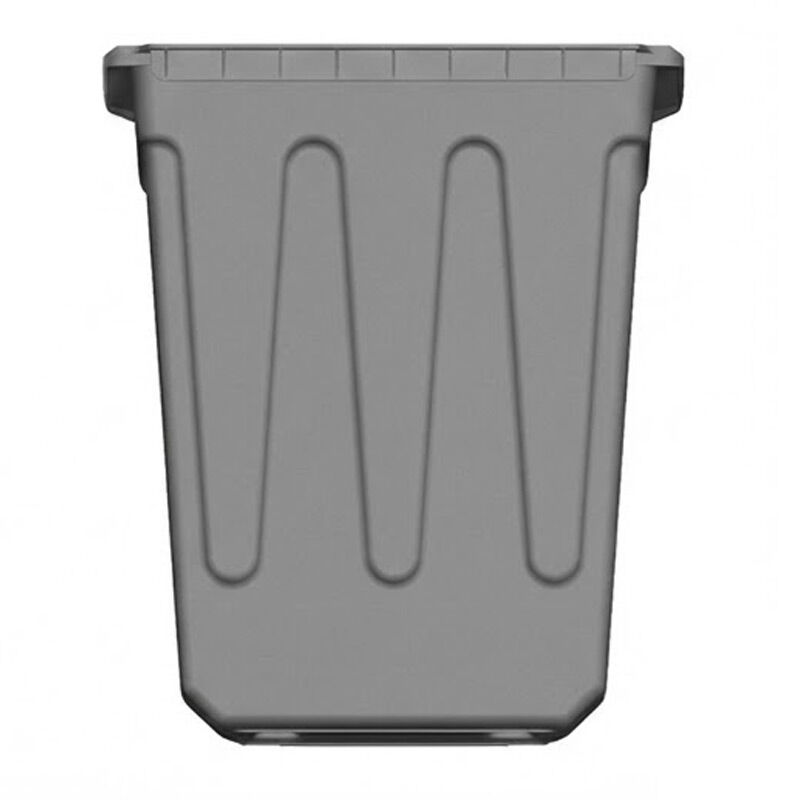 GastroCarry GSA-C Servis Arabası Çöp Kovası, Gri - Görsel 4