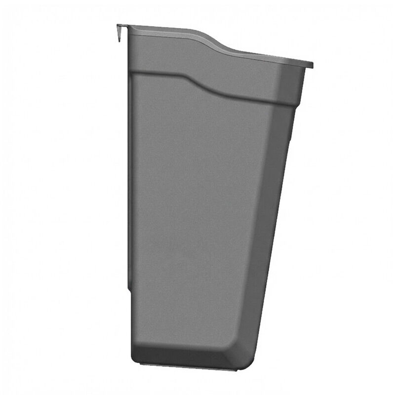 GastroCarry GSA-C Servis Arabası Çöp Kovası, Gri - Görsel 3