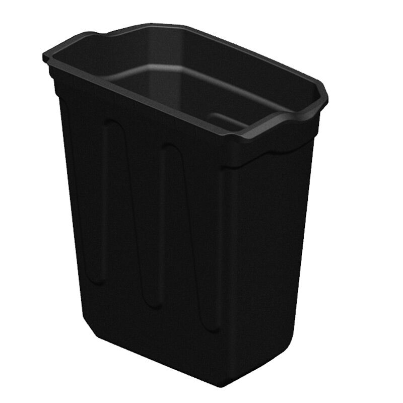 GastroCarry GSA-C Servis Arabası Çöp Kovası, Siyah - Görsel 2