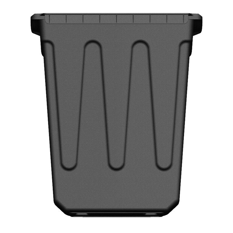 GastroCarry GSA-C Servis Arabası Çöp Kovası, Siyah - Görsel 4
