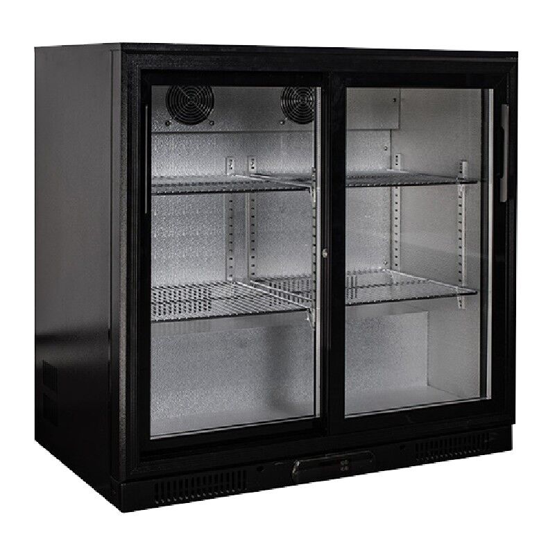 Gtech SC208F YF Bar Arkası Şişe Soğutucu Dolap, 2 Sürgü Kapılı - Görsel 3