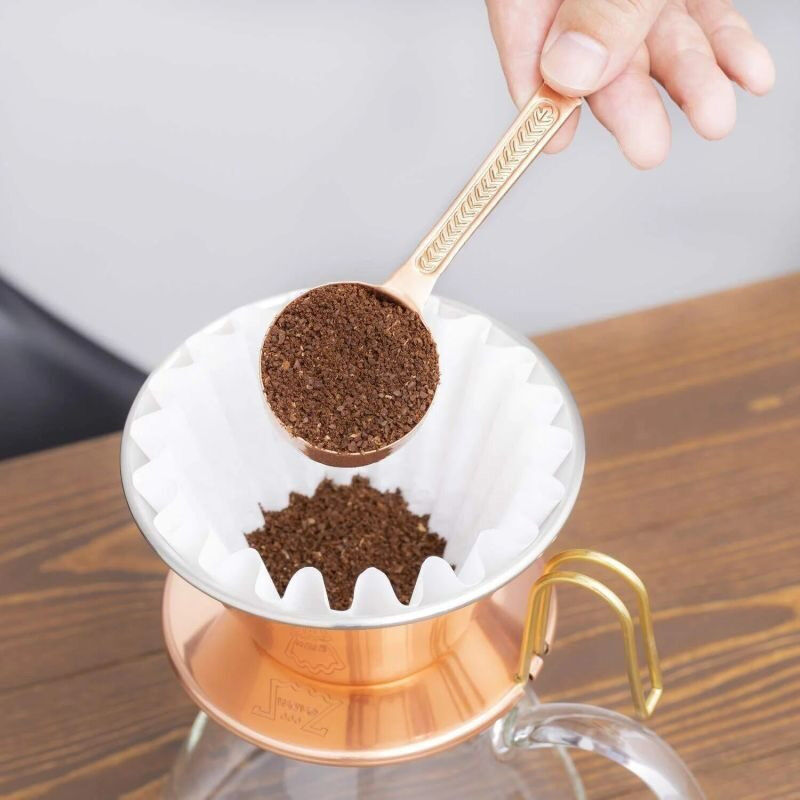 Kalita WDC-185 Dalgalı Dripper, Bakır - Görsel 2