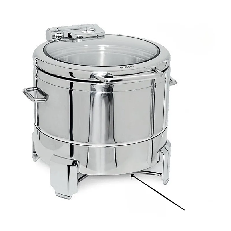 Kapp Carina Serisi 14.3 L Chafing Dish için Standlı Ayak - Görsel 2