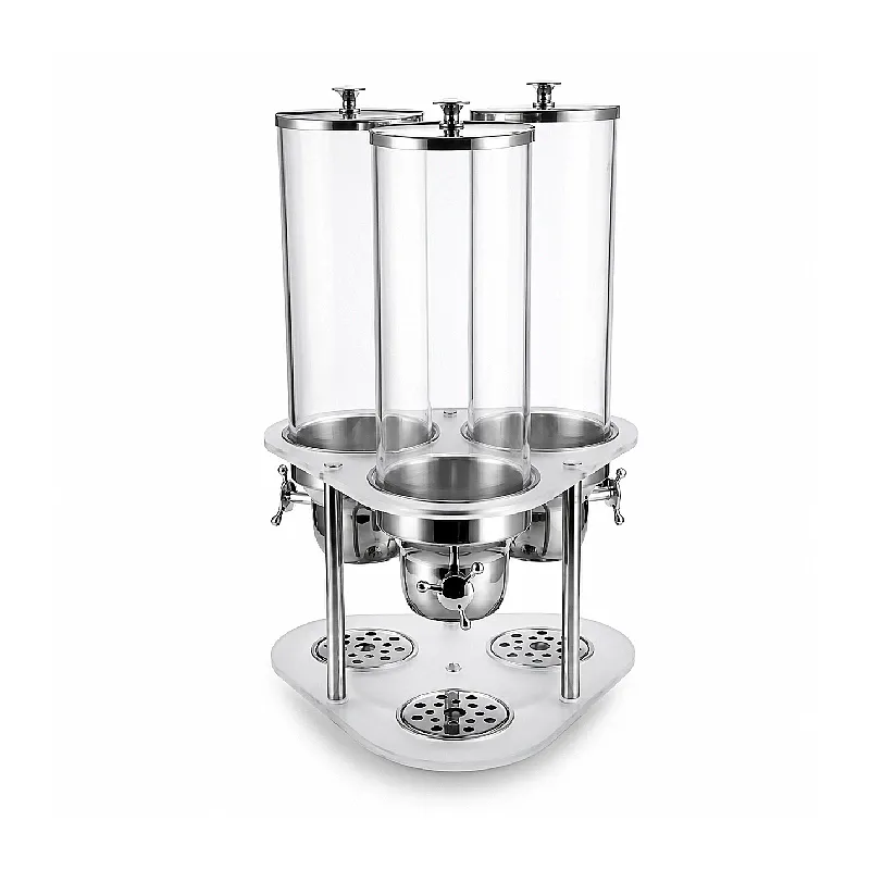 Kapp Carina Serisi Üçlü Cornflakes Dispenseri, 3x3.7 L