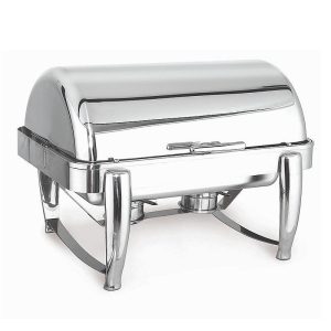 Kapp GN 1/1 Delux Roll Top Chafing Dish, 9 L, Jel Yakıtlı+Elektrikli