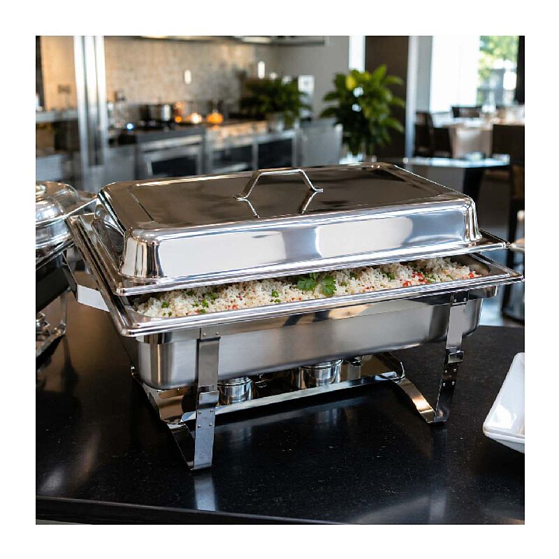 Kapp GN 1/1 Ekonomik Chafing Dish, Jel Yakıtlı - Görsel 2