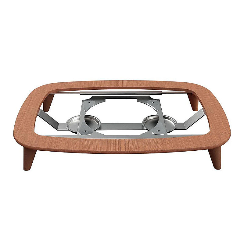 Kapp GN 1/1 Titan Chafing Dish Ayaklı Stand, 9 L İçin, Ahşap