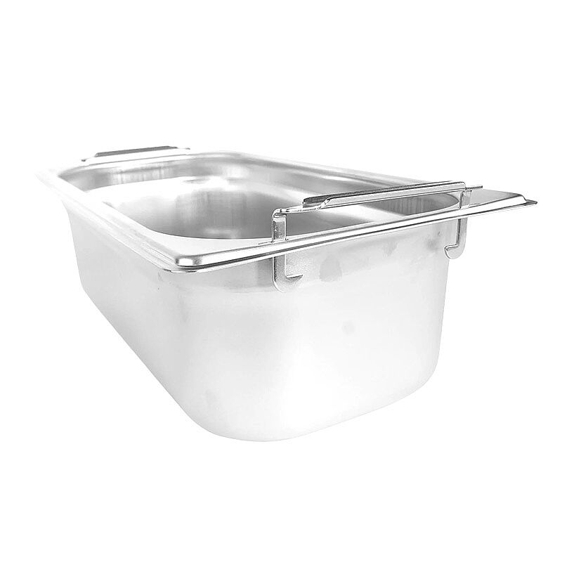 Kapp GN 1/3-100 mm Paslanmaz Çelik Saplı Gastronorm Küvet - Görsel 2