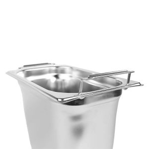 Kapp GN 1/4-200 mm Paslanmaz Çelik Saplı Gastronorm Küvet