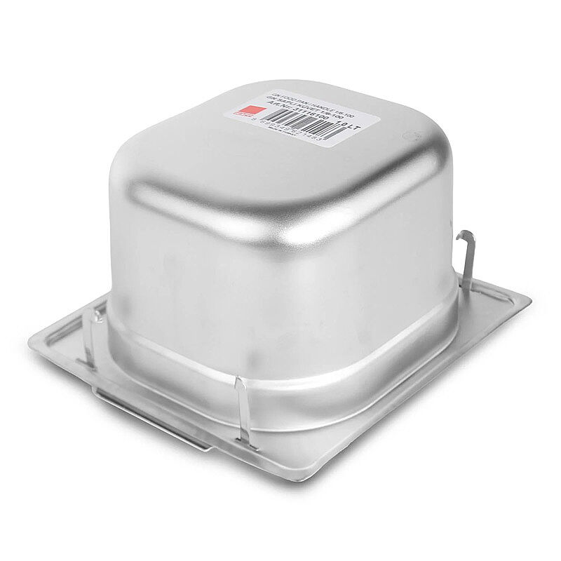 Kapp GN 1/6-100 mm Paslanmaz Çelik Saplı Gastronorm Küvet - Görsel 2