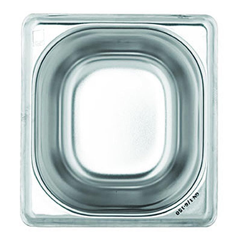 Kapp GN 1/6-100 mm Paslanmaz Çelik Standart Gastronorm Küvet