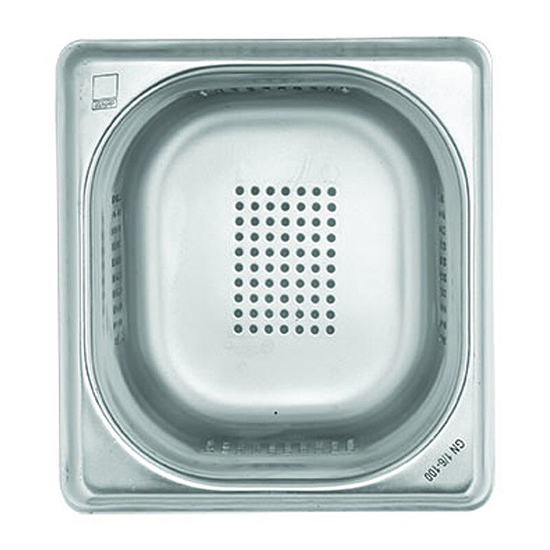 Kapp GN 1/6-150 mm Paslanmaz Çelik Delikli Gastronorm Küvet
