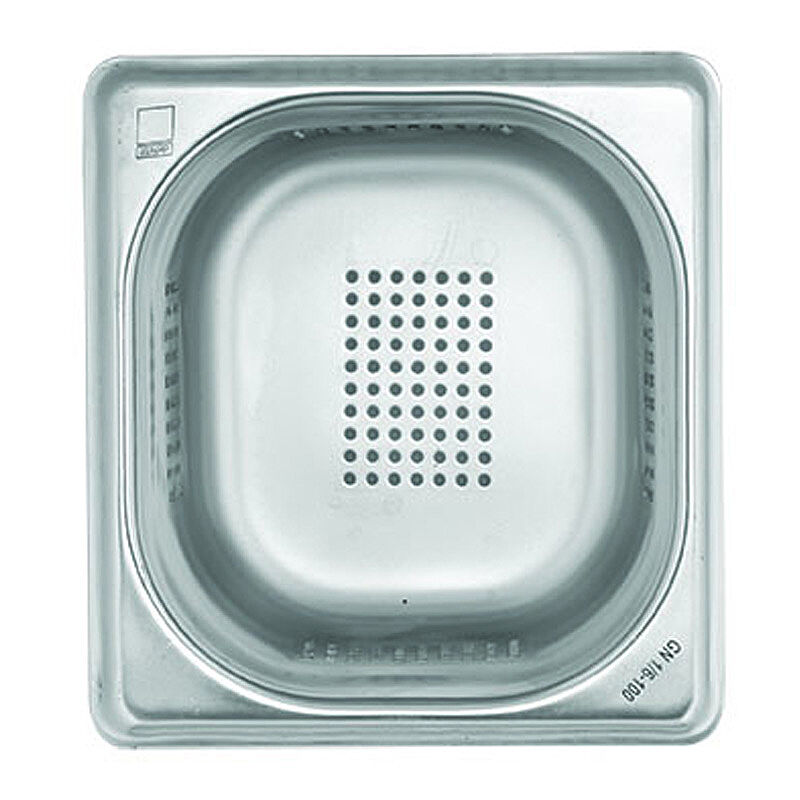 Kapp GN 1/6-65 mm Paslanmaz Çelik Delikli Gastronorm Küvet
