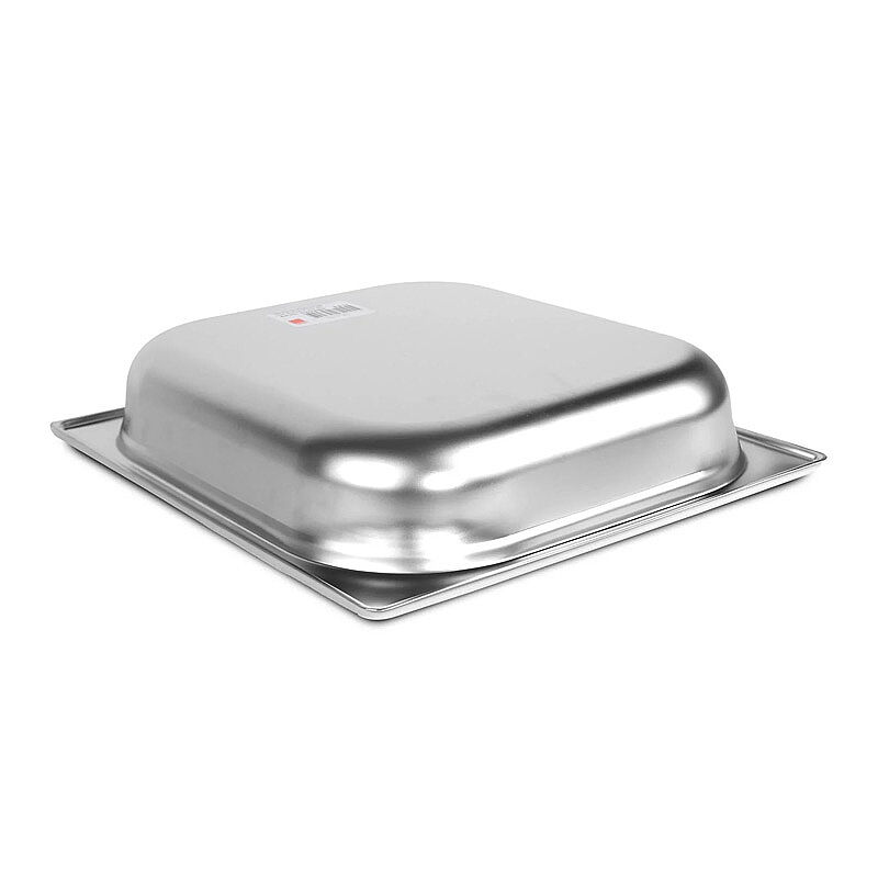 Kapp GN 2/3-65 mm Paslanmaz Çelik Standart Gastronorm Küvet - Görsel 2