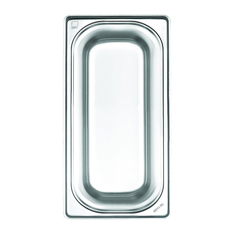 Kapp GN 2/8-100 mm Paslanmaz Çelik Standart Gastronorm Küvet