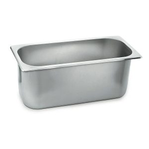 Kapp GN Paslanmaz Çelik Gastronorm Dondurma Kabı, 36x17x15 cm