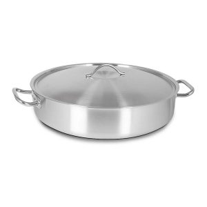 Kapp İndüksiyon Uyumlu Kapaklı Çelik Tencere, 22x9.5 cm, 3.6 L