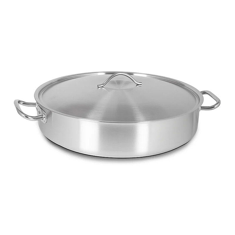 Kapp İndüksiyon Uyumlu Kapaklı Çelik Tencere, 22x9.5 cm, 3.6 L