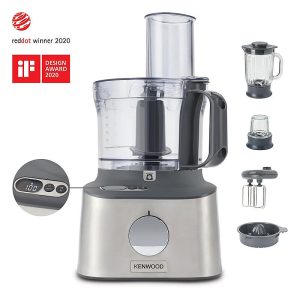 Kenwood FDM313SS Multıpro Compact + Mutfak Robotu, Gri