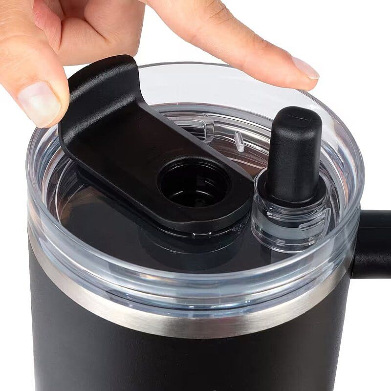 Lurch Big Cup Termos, 800 ml, Mat Siyah - Görsel 5