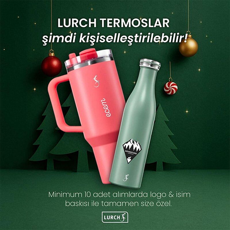 Lurch Big Cup Termos, 800 ml, Mat Siyah - Görsel 8