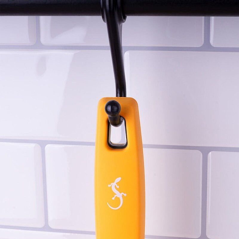 Lurch Silikon Delikli Spatula, 32.5 cm, Sarı - Görsel 4