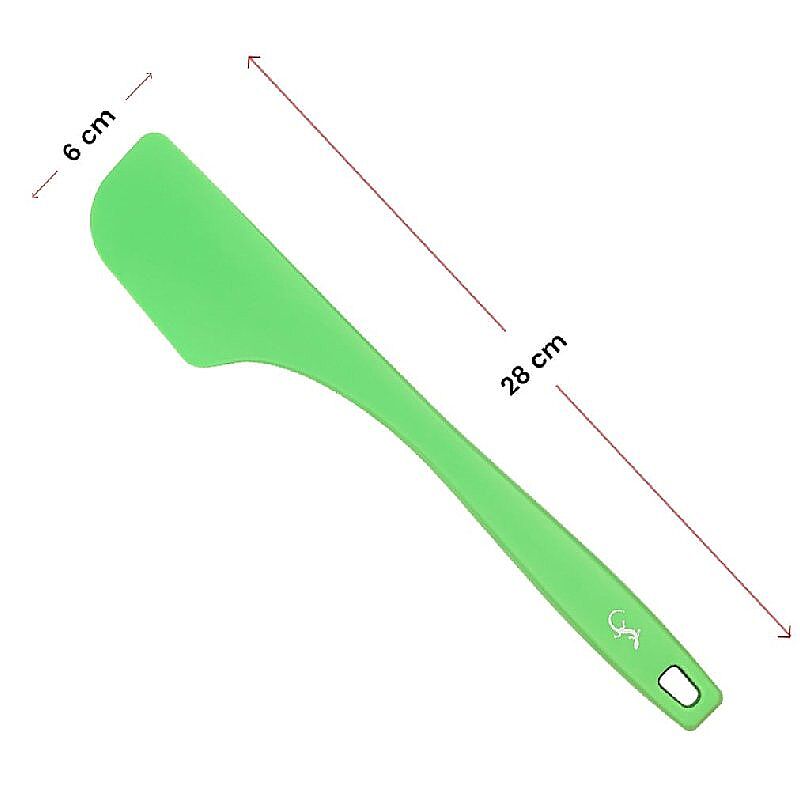 Lurch Silikon Hamur Kazıyıcı, 28 cm, Yeşil - Görsel 5