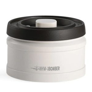 MHW-3Bomber VC6030 Vakumlu Kahve Saklama Kabı, 750 ml, Beyaz