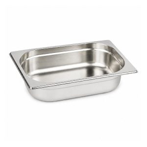 Mixkap GN 1/2-100 mm Paslanmaz Çelik Standart Gastronorm Küvet