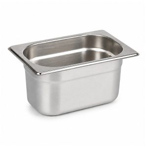 Mixkap GN 1/4-100 mm Paslanmaz Çelik Standart Gastronorm Küvet