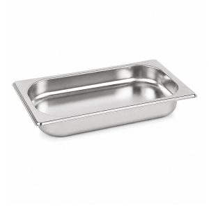 Mixkap GN 1/4-40 mm Paslanmaz Çelik Standart Gastronorm Küvet
