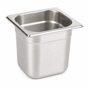 Mixkap GN 1/6-150 mm Paslanmaz Çelik Standart Gastronorm Küvet