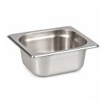 Mixkap GN 1/6-65 mm Paslanmaz Çelik Standart Gastronorm Küvet