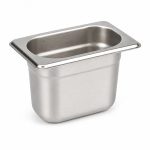 Mixkap GN 1/9-100 mm Paslanmaz Çelik Standart Gastronorm Küvet