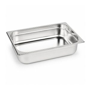Mixkap GN 2/1-100 mm Paslanmaz Çelik Standart Gastronorm Küvet