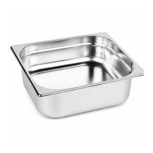Mixkap GN 2/1-200 mm Paslanmaz Çelik Standart Gastronorm Küvet