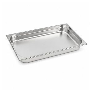 Mixkap GN 2/1-65 mm Paslanmaz Çelik Standart Gastronorm Küvet