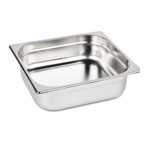 Mixkap GN 2/3-100 mm Paslanmaz Çelik Standart Gastronorm Küvet
