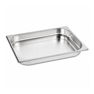 Mixkap GN 2/3-40 mm Paslanmaz Çelik Standart Gastronorm Küvet